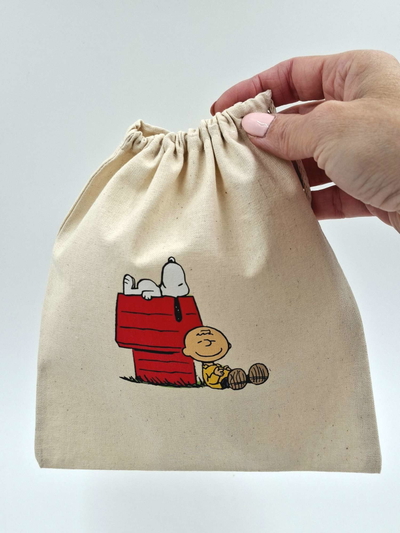 Mini Tote Bag  "Snoopy"