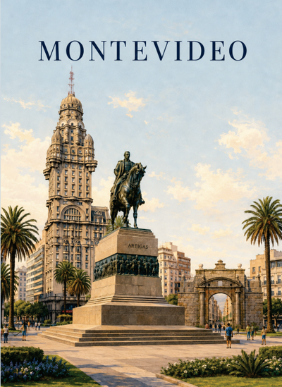 PDF Imprimible Cuaderno A5 Montevideo