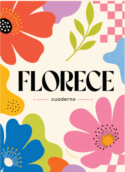 PDF Imprimible Cuaderno A5 Florece