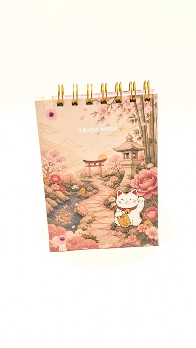 Libreta A6 Maneki Neko
