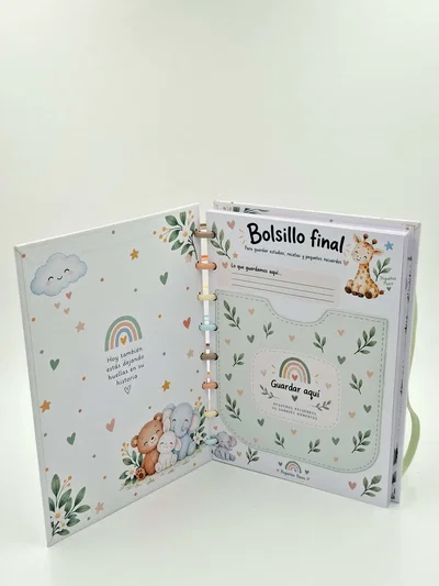 PDF Cuaderno Pediátrico + Álbum de Recuerdos A5 - Pequeños Pasos