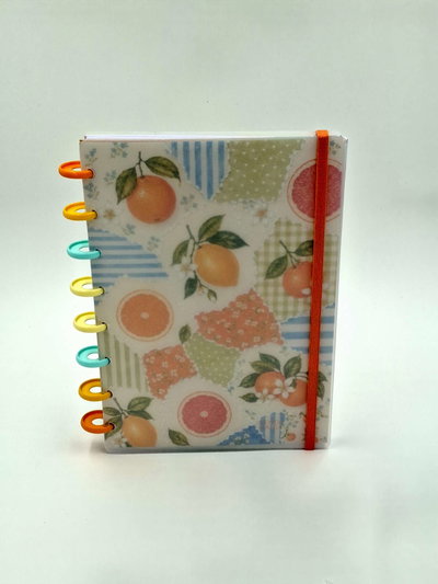 PDF Imprimible Cuaderno A5  Frutas Citricas