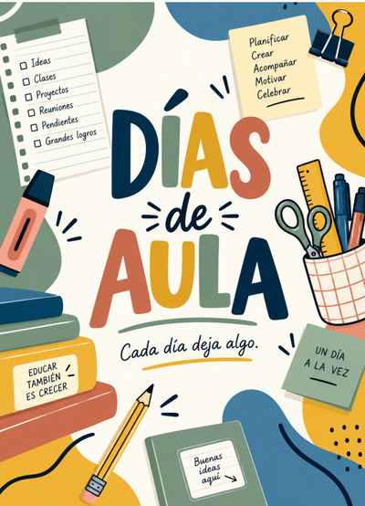 PDF Imprimible Cuaderno A5  Días de Aula