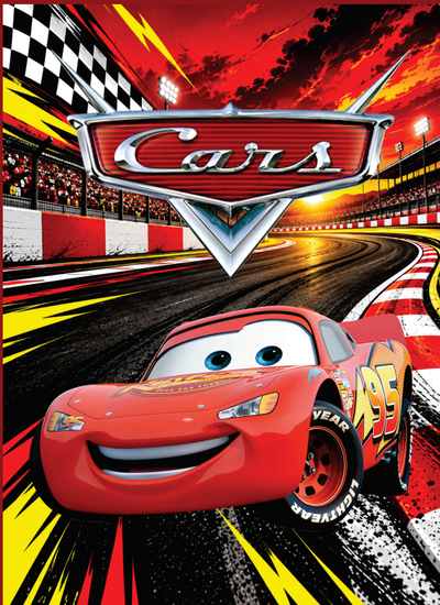 PDF Imprimible Cuaderno A5  Rayo McQueen