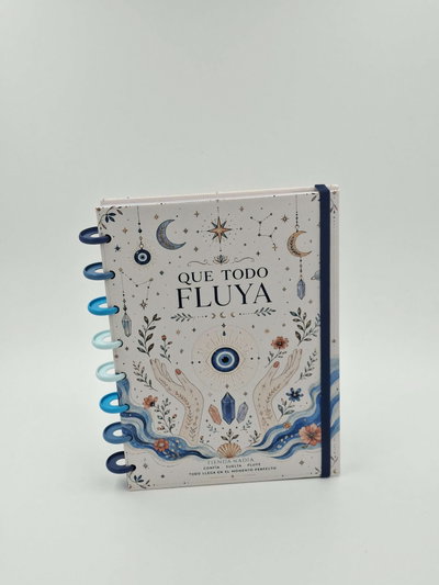 PDF Imprimible Cuaderno A5  Que Todo Fluya 