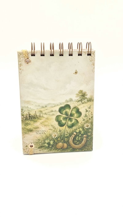 Libreta A6 "Trébol de la Suerte"
