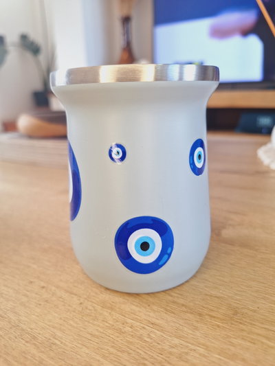 Mate Acero Inoxidable Ojito Oliva