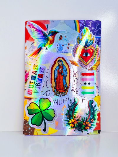 Planchita Sticker Holograficos El Principito  15 x 10 Impresion UV