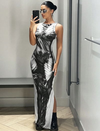 Vestido importado body print