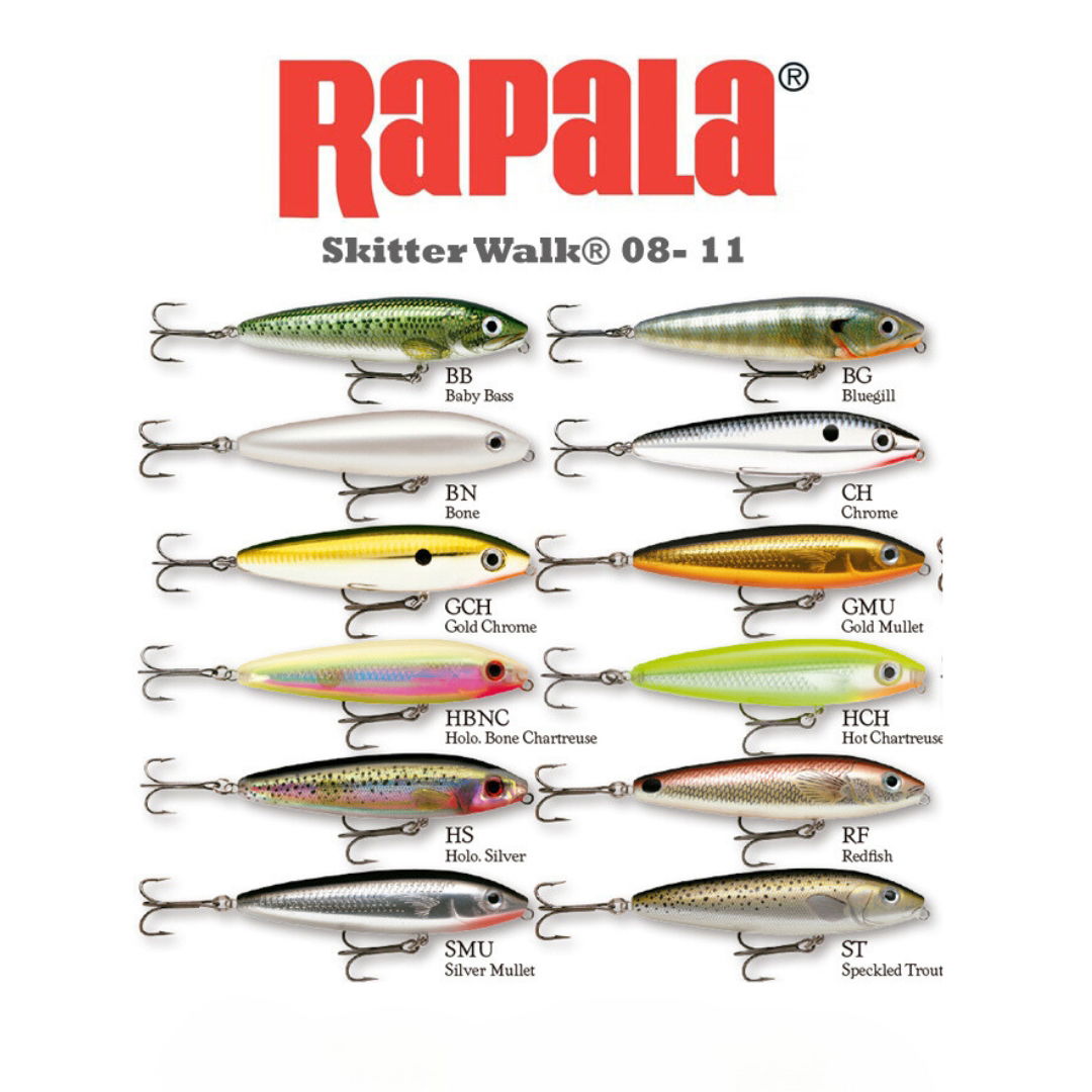 Señuelo Rapala - Skitter Walk Saltwater  SSW11