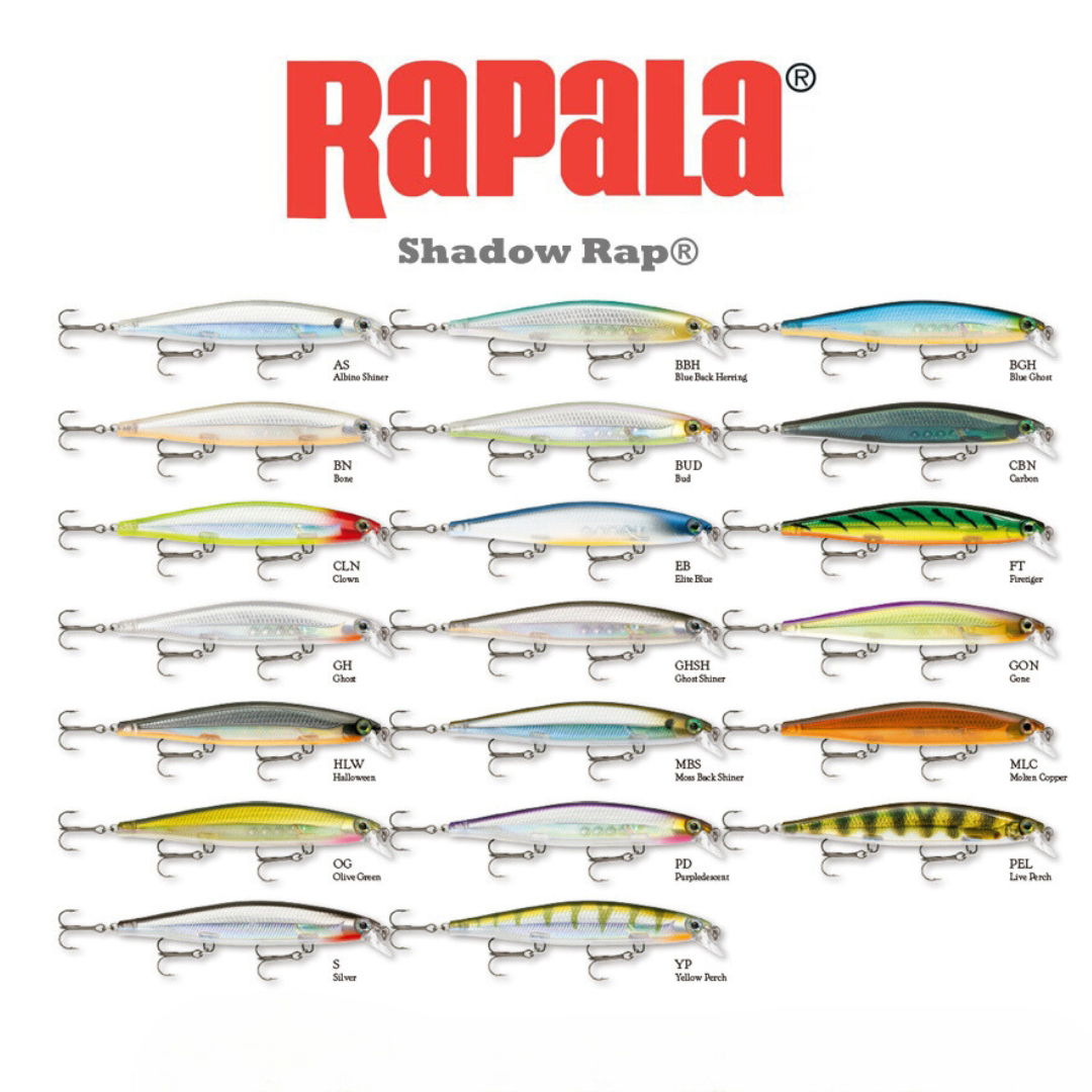 Señuelo Rapala - Shadow Rap SDR11