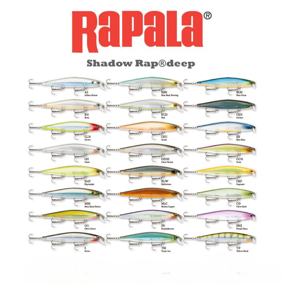 Señuelo Rapala - Shadow rap deep SDRD11 