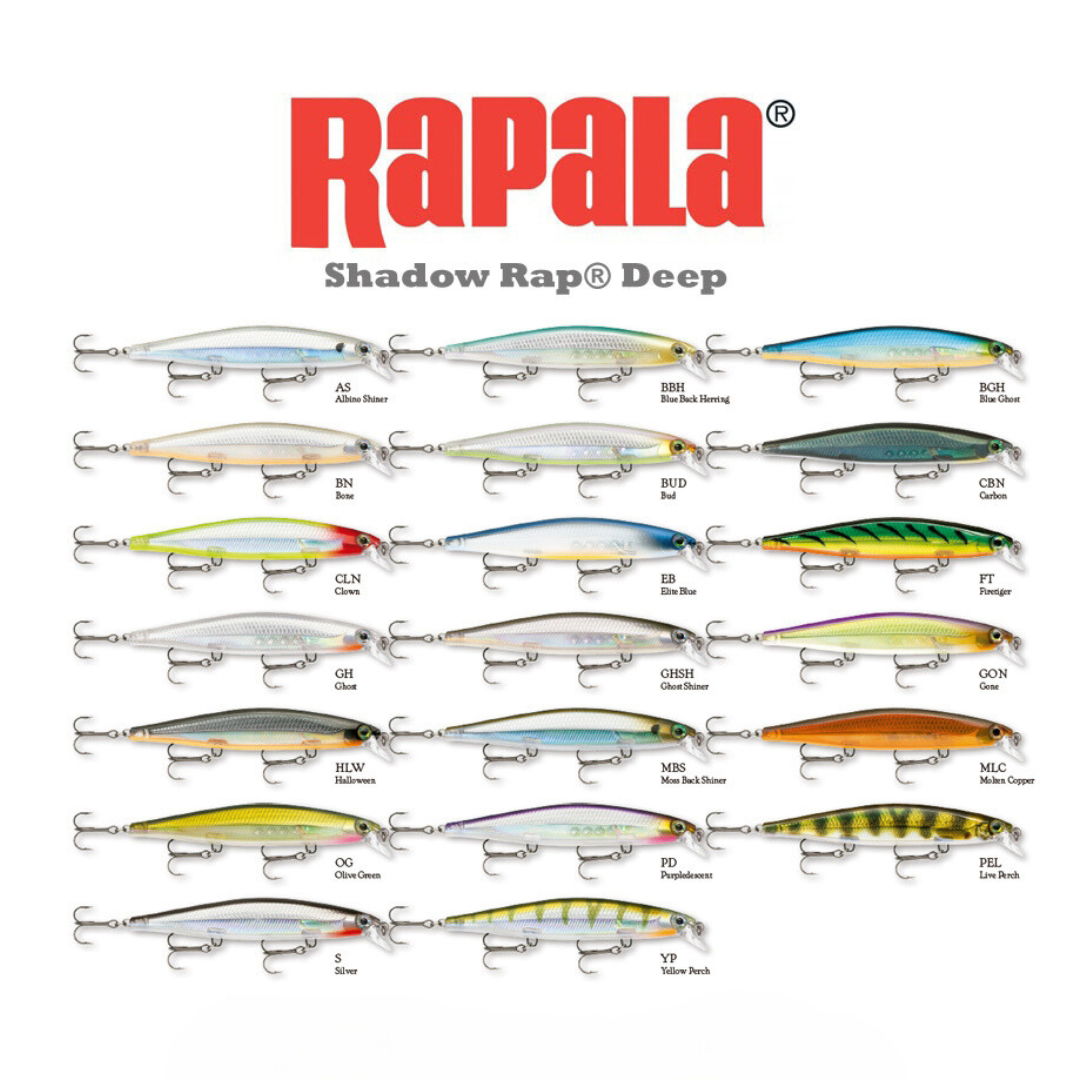 Señuelo Rapala - Shadow rap deep SDRD11 