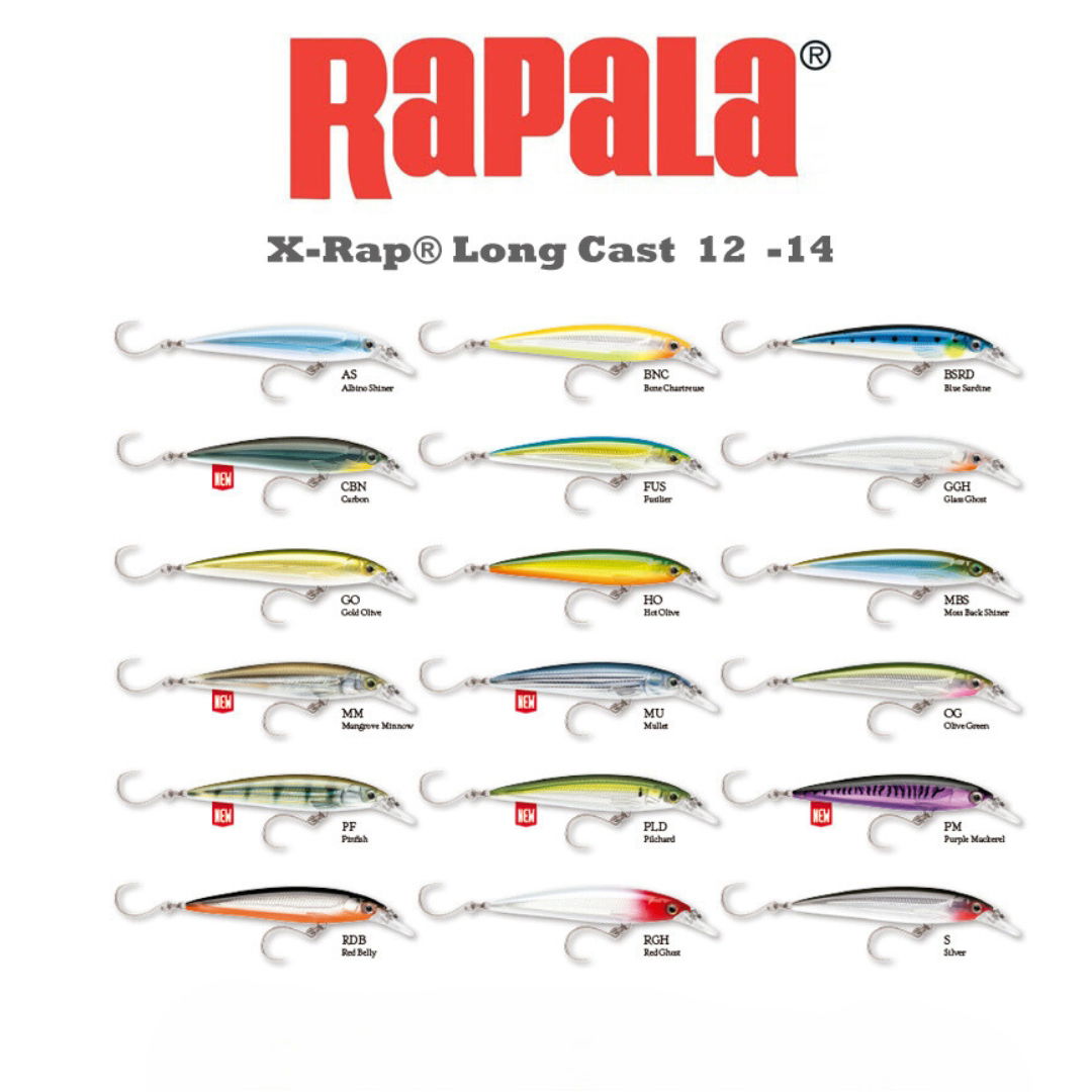 Señuelo Rapala - X-Rap Long Cast 14 SXRL14 