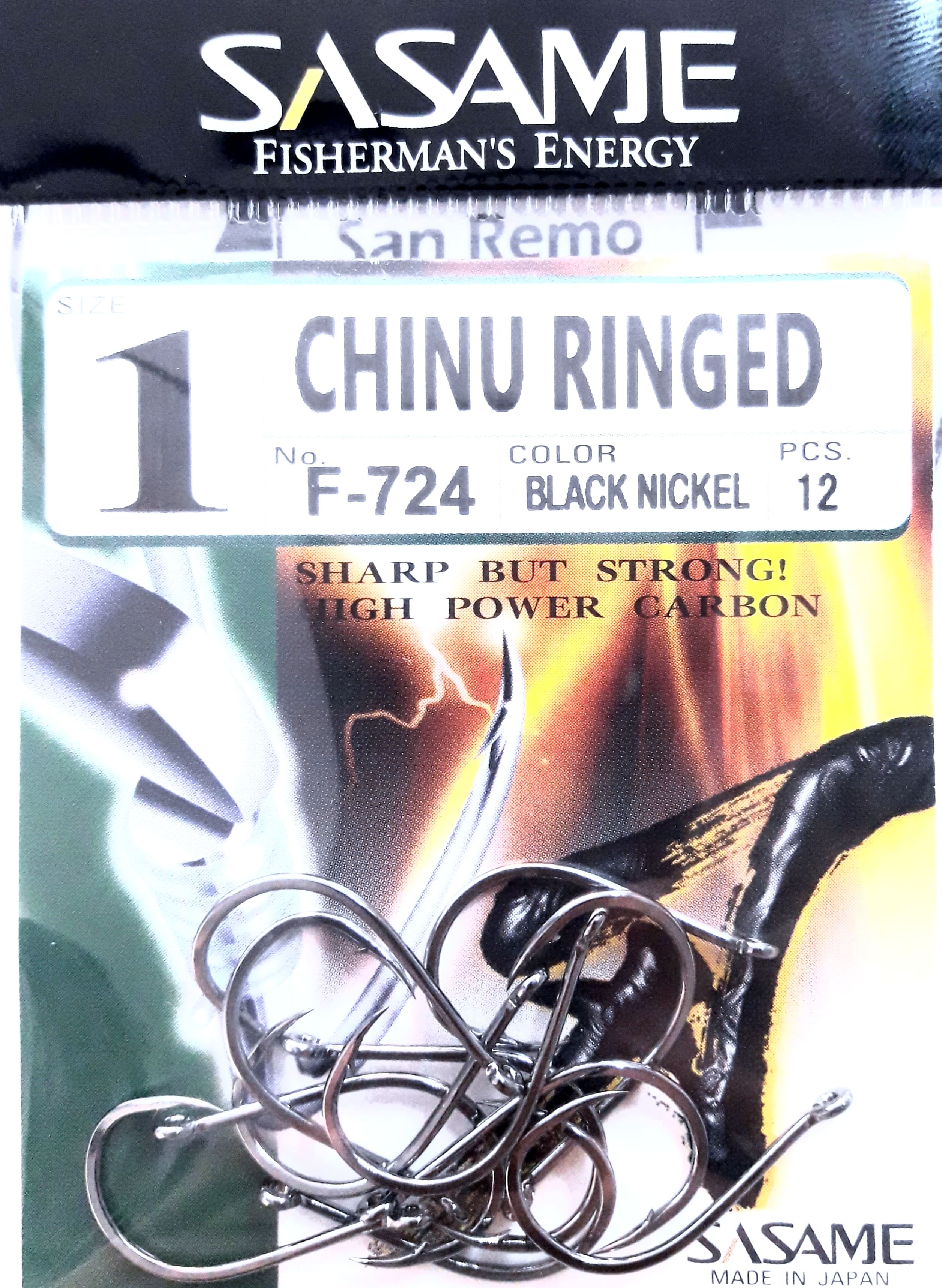 Anzuelo Sasame - Chinu ringed F-724