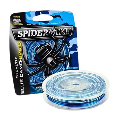 Multifilamento SpiderWire - Blue Camu 125 Yds.