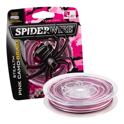 Multifilamento SpiderWire - Pink Camu 200 Yds.