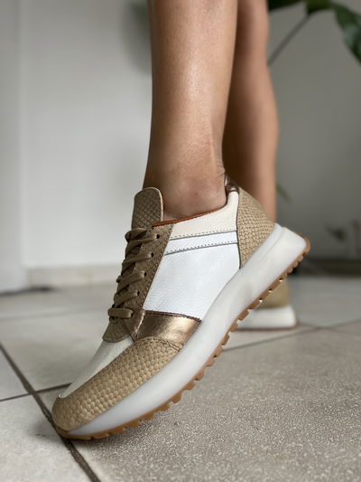Maca - Natural / Blanco / Bronce