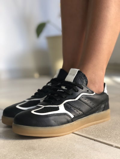 Lina - Negro / Blanco