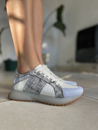 Loren - Blanco / Celeste