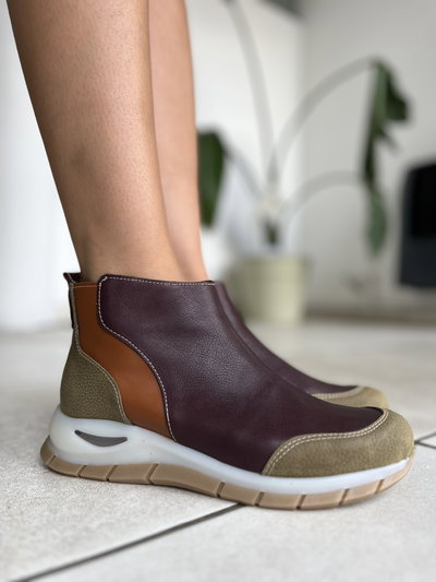 Debbie - Bordo / Verde