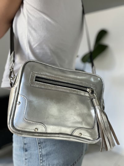 Bandolera Pia - Plata