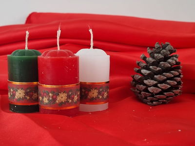 VELONCITO NAVIDEÑ0 5.50 X 3.50 CM