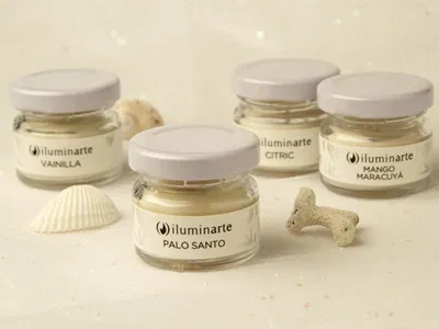 Velita Aromática frasco 4x4.5 cm