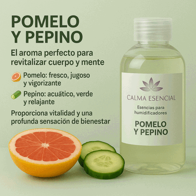 ESENCIAS PARA HUMIDIFICADORES POMELO Y PEPINO