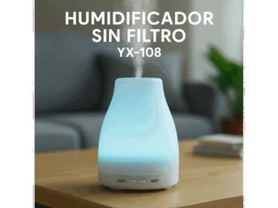 HUMIDIFICADOR SIN FILTRO YX108BL