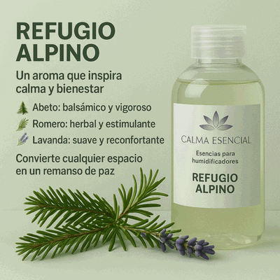 ESENCIAS PARA HUMIDIFICADORES REFUGIO ALPINO