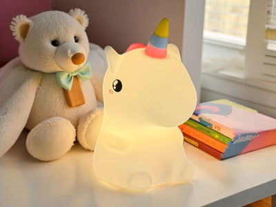 Unicornio Luz Tactil 16 cm