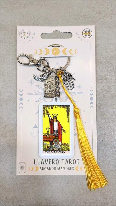 LLAVERO CARTA TAROT EL MAGO