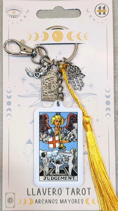 LLAVERO CARTA TAROT EL JUICIO