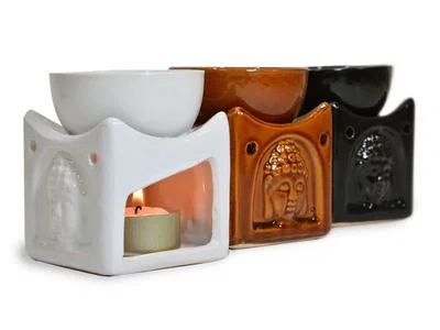 Hornillo Rostro de Buda 8 cm