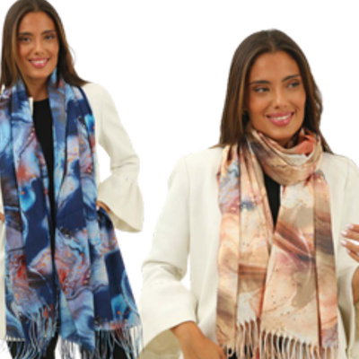 PASHMINA estampada CODIGO 303613