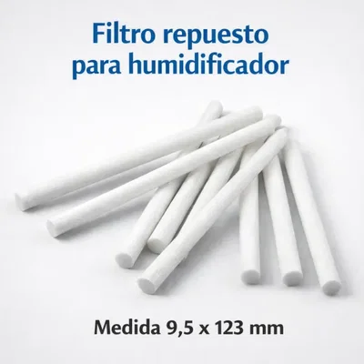 FILTRO PARA HUMIDIFICADOR 9.5 X 123 MM