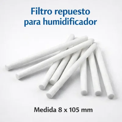 FILTRO PARA HUMIDIFICADOR 8 X 105 MM