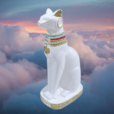 GATO EGIPCIO BLANCO