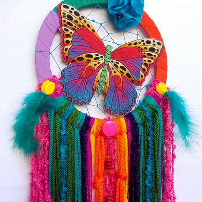 ATRAPASUEÑO MARIPOSA MULTICOLOR