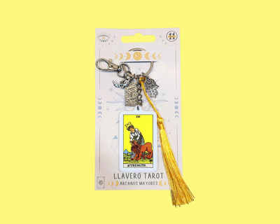 LLavero Carta Tarot - La Fuerza