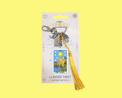 LLavero Carta Tarot - Las Estrellas