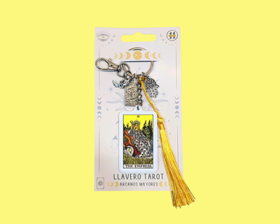 LLavero Carta Tarot - La Emperatriz