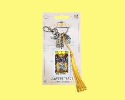 LLavero Carta Tarot - Los Enamorados