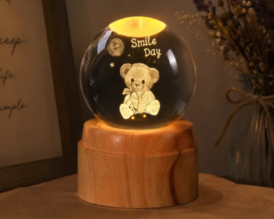 Esfera 3D Giratoria N29 - Smile Day