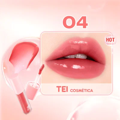 Gloss con color Tono 04 - Tei Cosmética