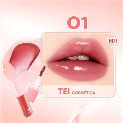 Gloss con color Tono 01 - Tei Cosmética
