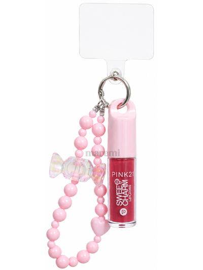 Gloss con llavero Tono 5 - Pink21