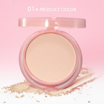 Polvo Compacto con espejo y esponjita Tono 1 - Tei Cosmética
