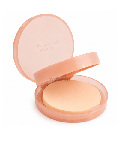 Polvo Compacto con espejo y esponjita Tono 5 - Tei Cosmética